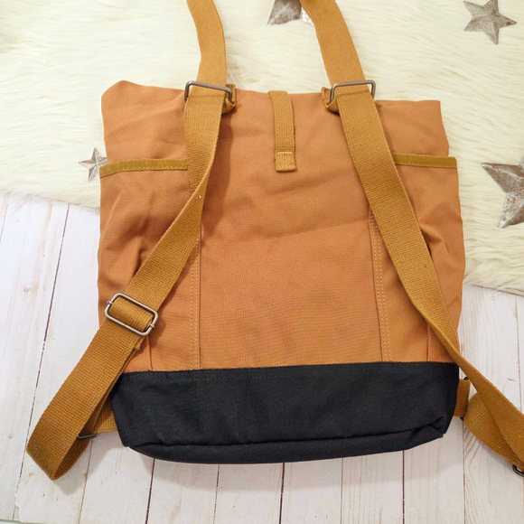 Carhartt Legacy Hybrid Backpack Brown convertible tote bag - Picture 5 of 8